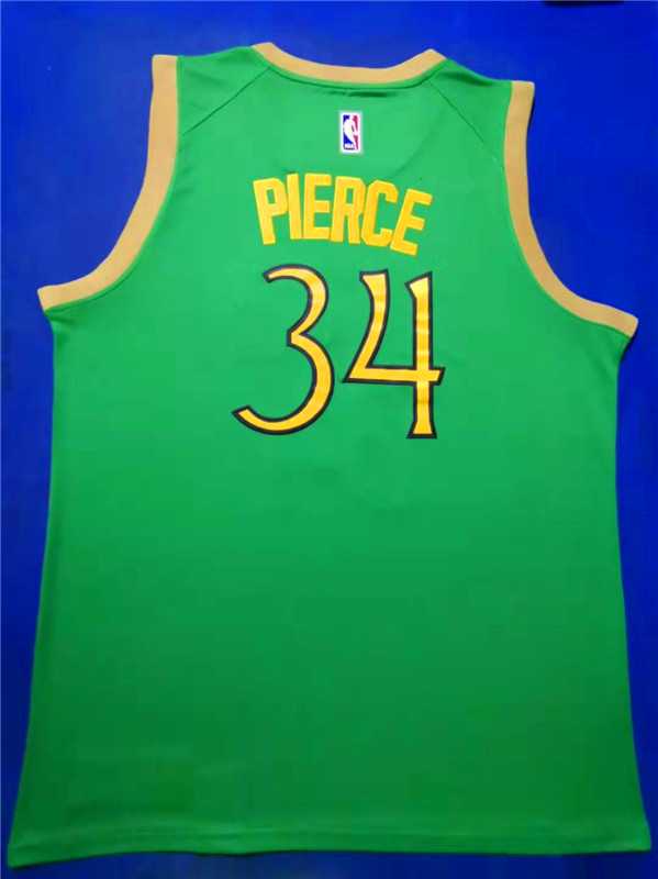 Men Boston Celtics 34 Pierce Green Nike City Edition NBA Jerseys